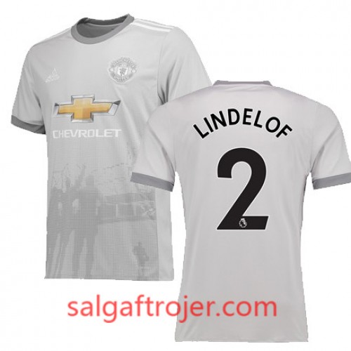 Manchester United Fodboldtrøjer LINDELOF 3. sæt 2017/18 Kort ærmer Manchester United Fodboldtrøjer LINDELOF 3. sæt 2017/18 Kort ærmer