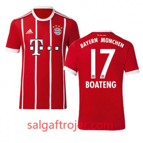 FC Bayern München Fodboldtrøjer BOATENG Hjemmebanesæt 2017/18 Kort ærmer FC Bayern München Fodboldtrøjer BOATENG Hjemmebanesæt 2017/18 Kort ærmer