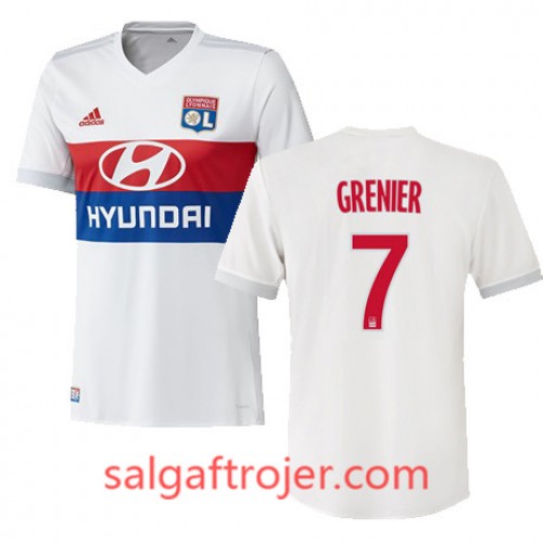 Olympique Lyon Fodboldtrøjer CLEMENT GRENIER Hjemmebanesæt 2017/18 Kort ærmer Olympique Lyon Fodboldtrøjer CLEMENT GRENIER Hjemmebanesæt 2017/18 Kort ærmer