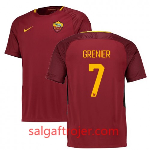 A.S. Roma Fodboldtrøjer Grenier Hjemmebanesæt 2017/18 Kort ærmer A.S. Roma Fodboldtrøjer Grenier Hjemmebanesæt 2017/18 Kort ærmer