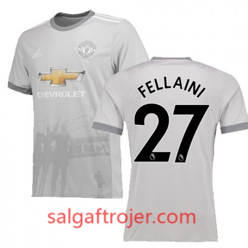 Manchester United Fodboldtrøjer FELLAINI 3. sæt 2017/18 Kort ærmer Manchester United Fodboldtrøjer FELLAINI 3. sæt 2017/18 Kort ærmer