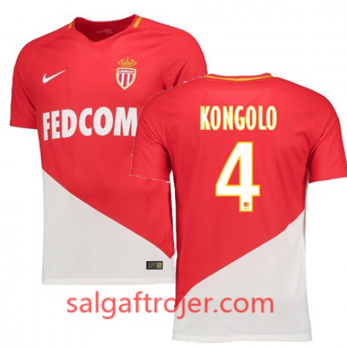 AS Monaco Fodboldtrøjer KONGOLO Hjemmebanesæt 2017/18 Kort ærmer AS Monaco Fodboldtrøjer KONGOLO Hjemmebanesæt 2017/18 Kort ærmer