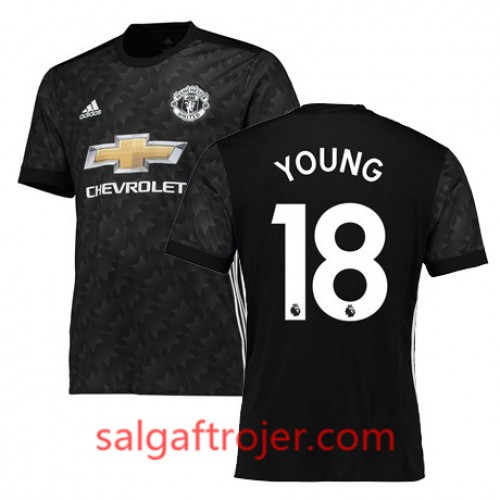 Manchester United Fodboldtrøjer YOUNG Udebanesæt 2017/18 Kort ærmer Manchester United Fodboldtrøjer YOUNG Udebanesæt 2017/18 Kort ærmer