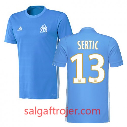 Olympique de Marseille Fodboldtrøjer Gregory Sertic Udebanesæt 2017/18 Kort ærmer Olympique de Marseille Fodboldtrøjer Gregory Sertic Udebanesæt 2017/18 Kort ærmer