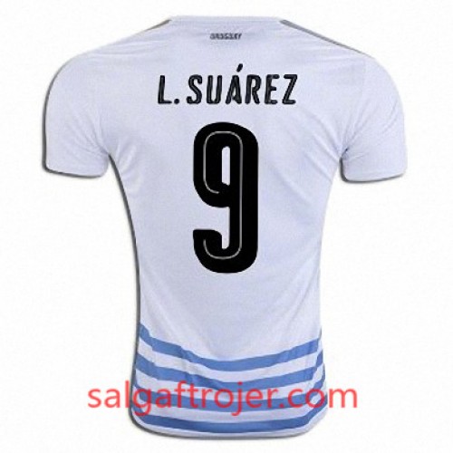 Maillot Uruguay LUIS SUAREZ Udebanesæt 2016/17 Kort ærmer Maillot Uruguay LUIS SUAREZ Udebanesæt 2016/17 Kort ærmer