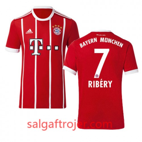 FC Bayern München Fodboldtrøjer RIBERY Hjemmebanesæt 2017/18 Kort ærmer FC Bayern München Fodboldtrøjer RIBERY Hjemmebanesæt 2017/18 Kort ærmer