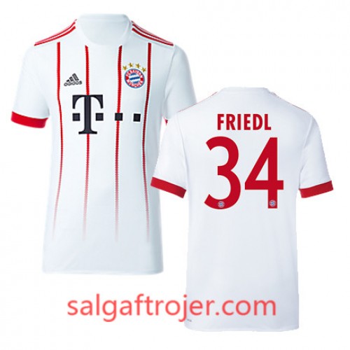 FC Bayern München Fodboldtrøjer FRIEDL 3. sæt 2017/18 Kort ærmer FC Bayern München Fodboldtrøjer FRIEDL 3. sæt 2017/18 Kort ærmer