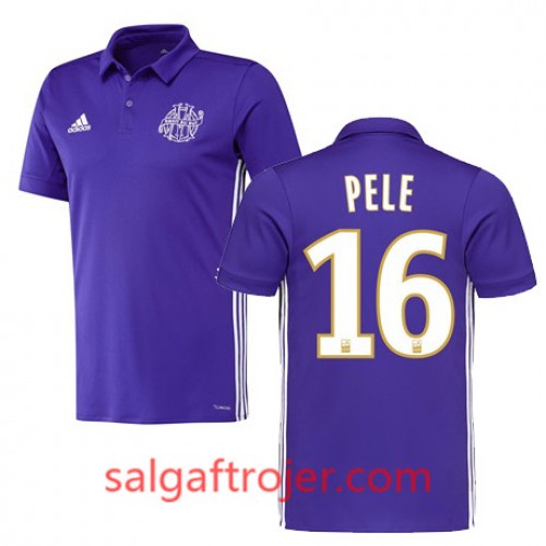 Olympique de Marseille Fodboldtrøjer YOHANN PELE 3. sæt 2017/18 Kort ærmer Olympique de Marseille Fodboldtrøjer YOHANN PELE 3. sæt 2017/18 Kort ærmer