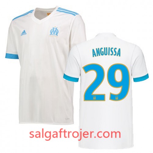 Olympique de Marseille Fodboldtrøjer ANDRE FRANK ZAMBO ANGUISSA Hjemmebanesæt 2017/18 Kort ærmer Olympique de Marseille Fodboldtrøjer ANDRE FRANK ZAMBO ANGUISSA Hjemmebanesæt 2017/18 Kort ærmer