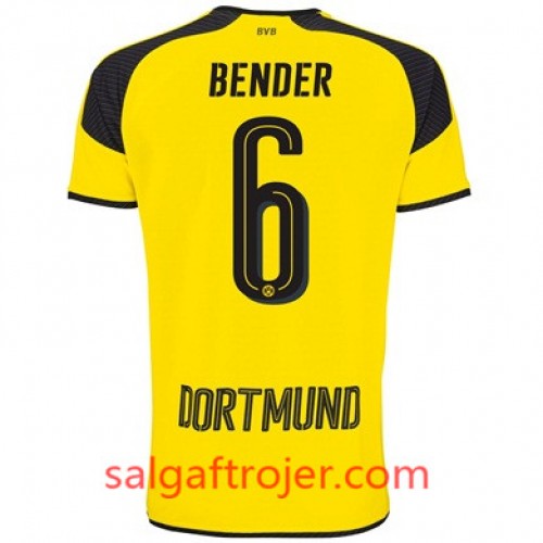 Borussia Dortmund Fodboldtrøjer BENDER 3. sæt 2017/18 Kort ærmer Borussia Dortmund Fodboldtrøjer BENDER 3. sæt 2017/18 Kort ærmer