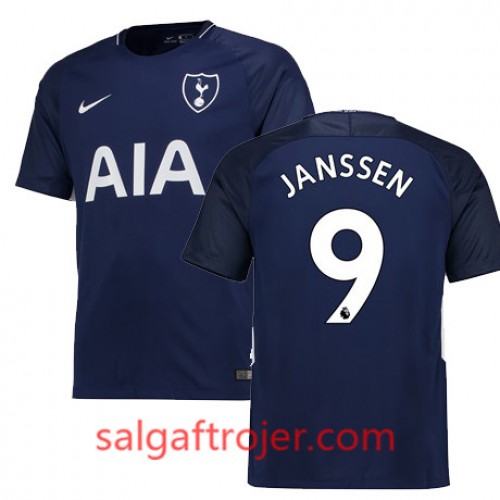 Tottenham Hotspur Fodboldtrøjer JANSSEN Udebanesæt 2017/18 Kort ærmer Tottenham Hotspur Fodboldtrøjer JANSSEN Udebanesæt 2017/18 Kort ærmer