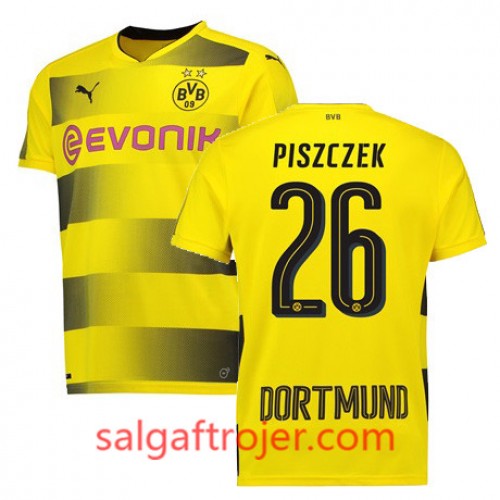Borussia Dortmund Fodboldtrøjer PISZCZEK Hjemmebanesæt 2017/18 Kort ærmer Borussia Dortmund Fodboldtrøjer PISZCZEK Hjemmebanesæt 2017/18 Kort ærmer