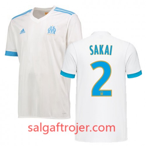 Olympique de Marseille Fodboldtrøjer HIROKI SAKAI Hjemmebanesæt 2017/18 Kort ærmer Olympique de Marseille Fodboldtrøjer HIROKI SAKAI Hjemmebanesæt 2017/18 Kort ærmer