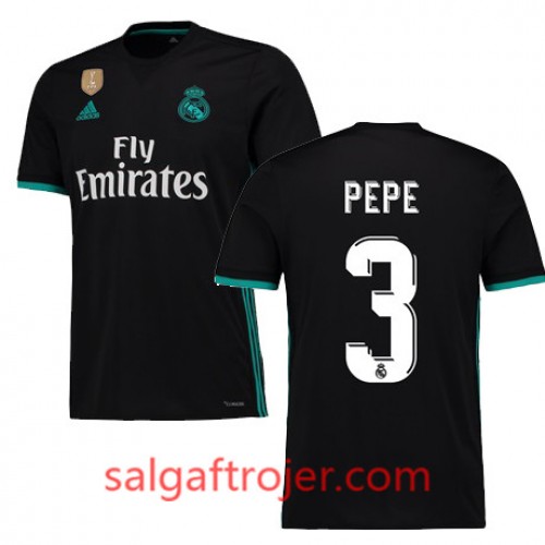 Real Madrid Fodboldtrøjer PEPE Udebanesæt 2017/18 Kort ærmer Real Madrid Fodboldtrøjer PEPE Udebanesæt 2017/18 Kort ærmer