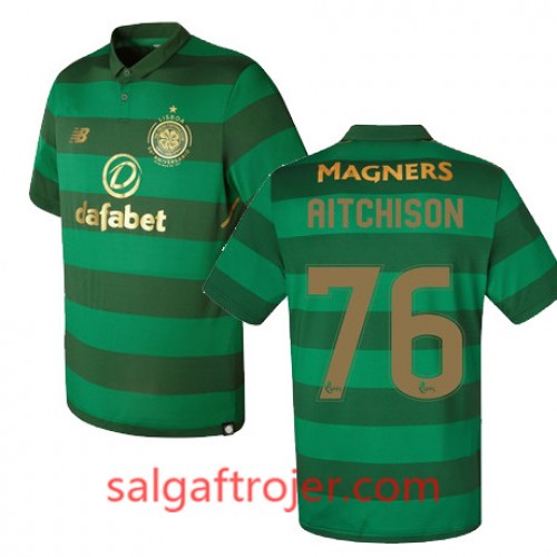 Celtic FC Fodboldtrøjer Jack Aitchison Udebanesæt 2017/18 Kort ærmer Celtic FC Fodboldtrøjer Jack Aitchison Udebanesæt 2017/18 Kort ærmer