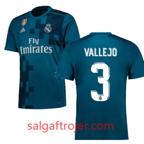 Real Madrid Fodboldtrøjer JESUS VALLEJO 3. sæt 2017/18 Kort ærmer Real Madrid Fodboldtrøjer JESUS VALLEJO 3. sæt 2017/18 Kort ærmer