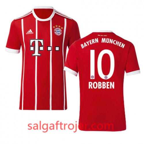 FC Bayern München Fodboldtrøjer ROBBEN Hjemmebanesæt 2017/18 Kort ærmer FC Bayern München Fodboldtrøjer ROBBEN Hjemmebanesæt 2017/18 Kort ærmer