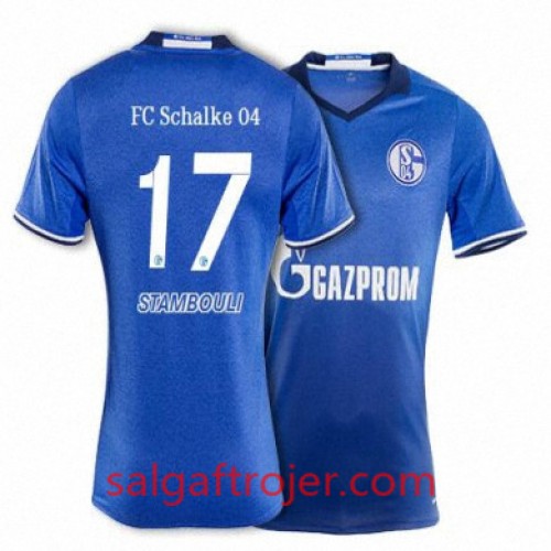 FC Schalke 04 Fodboldtrøjer STAMBOULI Hjemmebanesæt 2017/18 Kort ærmer FC Schalke 04 Fodboldtrøjer STAMBOULI Hjemmebanesæt 2017/18 Kort ærmer