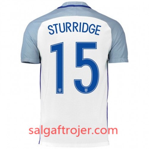 England Fodboldtrøjer STURRIDGE Hjemmebanesæt Euro 2016 Kort ærmer England Fodboldtrøjer STURRIDGE Hjemmebanesæt Euro 2016 Kort ærmer
