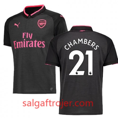 Arsenal Fodboldtrøjer CHAMBERS 3. sæt 2017/18 Kort ærmer Arsenal Fodboldtrøjer CHAMBERS 3. sæt 2017/18 Kort ærmer