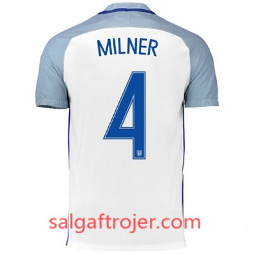 England Fodboldtrøjer MILNER Hjemmebanesæt Euro 2016 Kort ærmer England Fodboldtrøjer MILNER Hjemmebanesæt Euro 2016 Kort ærmer