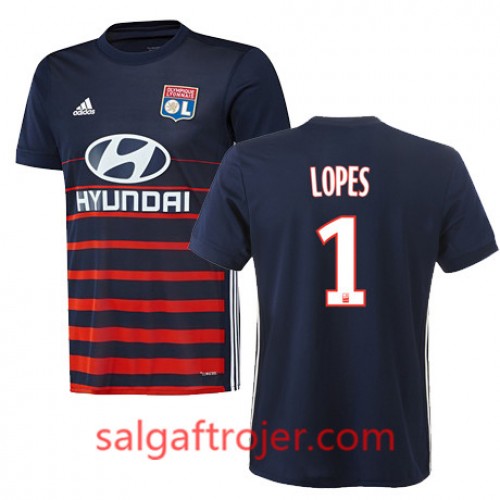 Olympique Lyon Fodboldtrøjer ANTHONY LOPES Udebanesæt 2017/18 Kort ærmer Olympique Lyon Fodboldtrøjer ANTHONY LOPES Udebanesæt 2017/18 Kort ærmer