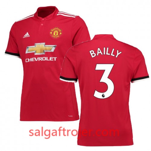 Manchester United Fodboldtrøjer BAILLY Hjemmebanesæt 2017/18 Kort ærmer Manchester United Fodboldtrøjer BAILLY Hjemmebanesæt 2017/18 Kort ærmer