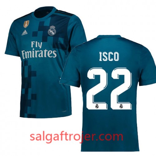 Real Madrid Fodboldtrøjer ISCO 3. sæt 2017/18 Kort ærmer Real Madrid Fodboldtrøjer ISCO 3. sæt 2017/18 Kort ærmer