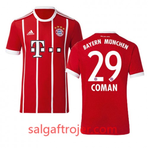 FC Bayern München Fodboldtrøjer COMAN Hjemmebanesæt 2017/18 Kort ærmer FC Bayern München Fodboldtrøjer COMAN Hjemmebanesæt 2017/18 Kort ærmer