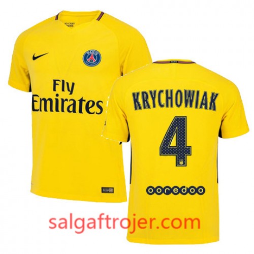 Paris Saint-Germain Fodboldtrøjer GRZEGORZ KRYCHOWIAK Udebanesæt 2017/18 Kort ærmer Paris Saint-Germain Fodboldtrøjer GRZEGORZ KRYCHOWIAK Udebanesæt 2017/18 Kort ærmer
