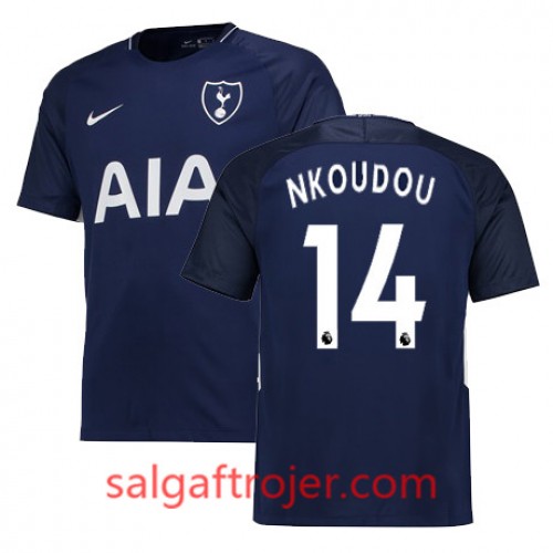 Tottenham Hotspur Fodboldtrøjer NKoudou Udebanesæt 2017/18 Kort ærmer Tottenham Hotspur Fodboldtrøjer NKoudou Udebanesæt 2017/18 Kort ærmer