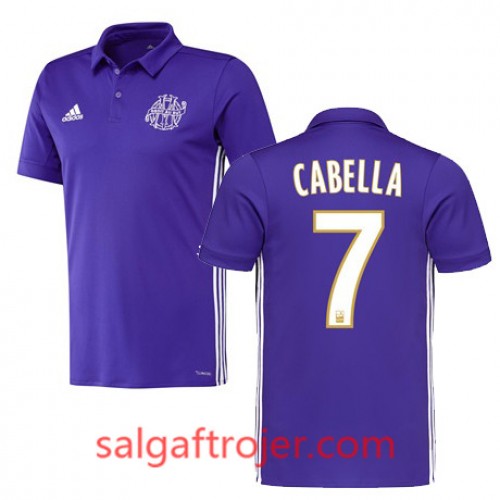 Olympique de Marseille Fodboldtrøjer REMY CABELLA 3. sæt 2017/18 Kort ærmer Olympique de Marseille Fodboldtrøjer REMY CABELLA 3. sæt 2017/18 Kort ærmer