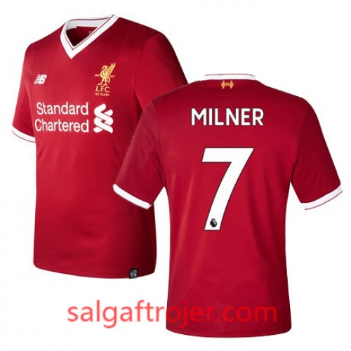 Liverpool Fodboldtrøjer MILNER Hjemmebanesæt 2017/18 Kort ærmer Liverpool Fodboldtrøjer MILNER Hjemmebanesæt 2017/18 Kort ærmer