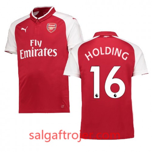 Arsenal Fodboldtrøjer HOLDING Hjemmebanesæt 2017/18 Kort ærmer Arsenal Fodboldtrøjer HOLDING Hjemmebanesæt 2017/18 Kort ærmer