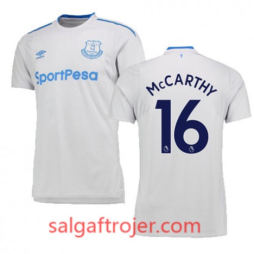Everton Fodboldtrøjer MCCARTHY Udebanesæt 2017/18 Kort ærmer Everton Fodboldtrøjer MCCARTHY Udebanesæt 2017/18 Kort ærmer