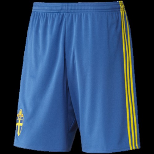 Shorts Sweden Hjemme Euro 2016 Shorts Sweden Hjemme Euro 2016