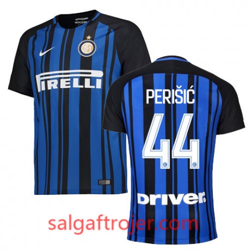 Internazionale Milano Fodboldtrøjer PERISIC Hjemmebanesæt 2017/18 Kort ærmer Internazionale Milano Fodboldtrøjer PERISIC Hjemmebanesæt 2017/18 Kort ærmer