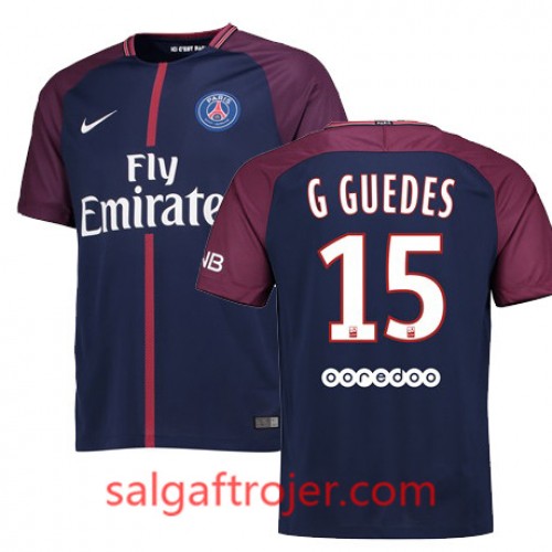 Paris Saint-Germain Fodboldtrøjer Goncalo Guedes Hjemmebanesæt 2017/18 Kort ærmer Paris Saint-Germain Fodboldtrøjer Goncalo Guedes Hjemmebanesæt 2017/18 Kort ærmer