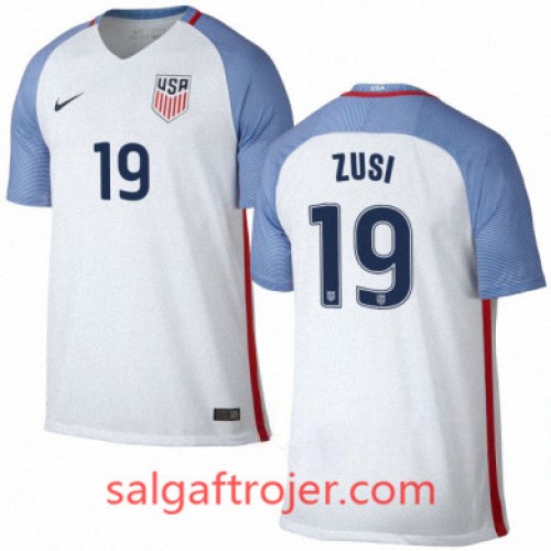 USA Fodboldtrøjer GRAHAM ZUSI Hjemmebanesæt 2016/17 Kort ærmer USA Fodboldtrøjer GRAHAM ZUSI Hjemmebanesæt 2016/17 Kort ærmer