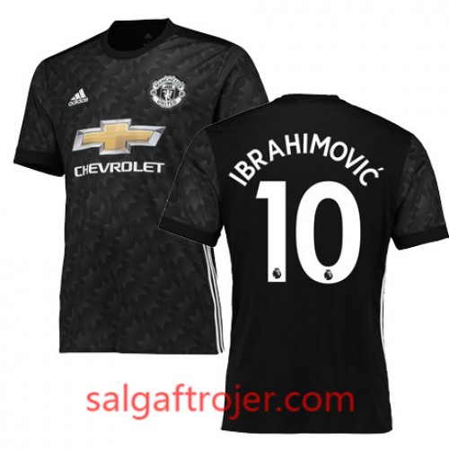 Manchester United Fodboldtrøjer IBRAHIMOVIC 10 Udebanesæt 2017/18 Kort ærmer Manchester United Fodboldtrøjer IBRAHIMOVIC 10 Udebanesæt 2017/18 Kort ærmer