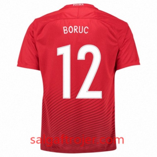 Polen Fodboldtrøjer ARTUR BORUC Udebanesæt Euro 2016 Kort ærmer Polen Fodboldtrøjer ARTUR BORUC Udebanesæt Euro 2016 Kort ærmer