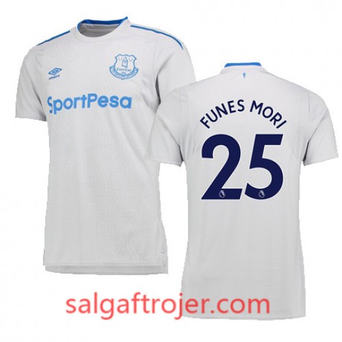 Everton Fodboldtrøjer FUNES MORI Udebanesæt 2017/18 Kort ærmer Everton Fodboldtrøjer FUNES MORI Udebanesæt 2017/18 Kort ærmer