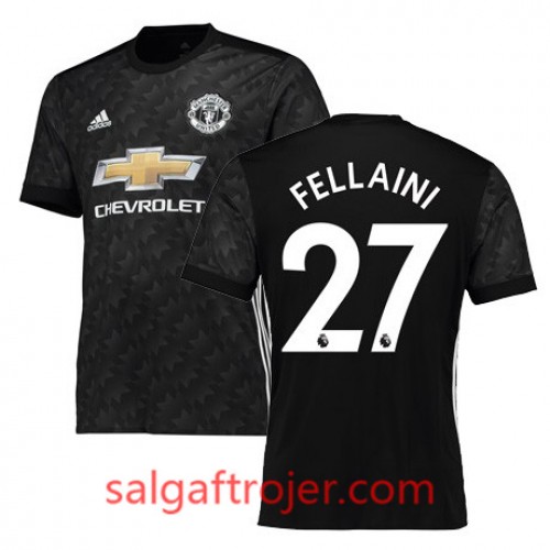 Manchester United Fodboldtrøjer FELLAINI Udebanesæt 2017/18 Kort ærmer Manchester United Fodboldtrøjer FELLAINI Udebanesæt 2017/18 Kort ærmer