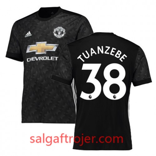 Manchester United Fodboldtrøjer TUANZEBE Udebanesæt 2017/18 Kort ærmer Manchester United Fodboldtrøjer TUANZEBE Udebanesæt 2017/18 Kort ærmer