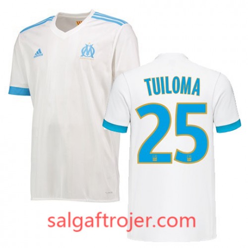 Olympique de Marseille Fodboldtrøjer BILL TUILOMA Hjemmebanesæt 2017/18 Kort ærmer Olympique de Marseille Fodboldtrøjer BILL TUILOMA Hjemmebanesæt 2017/18 Kort ærmer