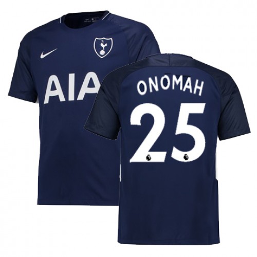 Tottenham Hotspur Fodboldtrøjer ONOMAH Udebanesæt 2017/18 Kort ærmer Tottenham Hotspur Fodboldtrøjer ONOMAH Udebanesæt 2017/18 Kort ærmer