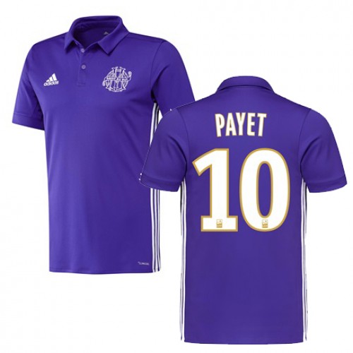 Olympique de Marseille Fodboldtrøjer Dimitri Payet 3. sæt 2017/18 Kort ærmer Olympique de Marseille Fodboldtrøjer Dimitri Payet 3. sæt 2017/18 Kort ærmer