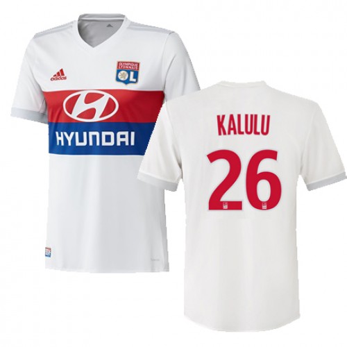 Olympique Lyon Fodboldtrøjer ALDO KALULU Hjemmebanesæt 2017/18 Kort ærmer Olympique Lyon Fodboldtrøjer ALDO KALULU Hjemmebanesæt 2017/18 Kort ærmer