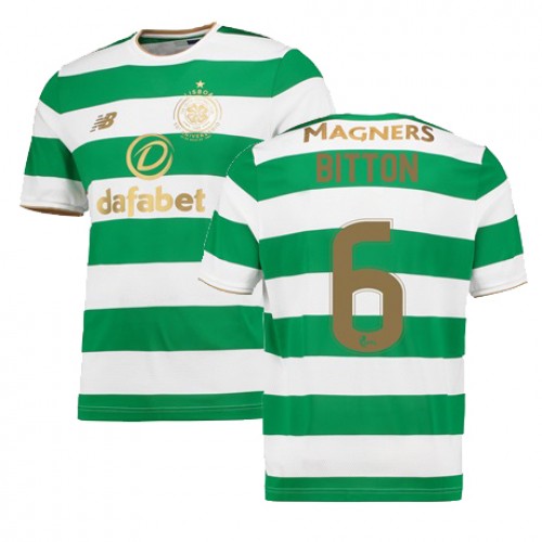 Celtic FC Fodboldtrøjer NIR BITTON Hjemmebanesæt 2017/18 Kort ærmer Celtic FC Fodboldtrøjer NIR BITTON Hjemmebanesæt 2017/18 Kort ærmer