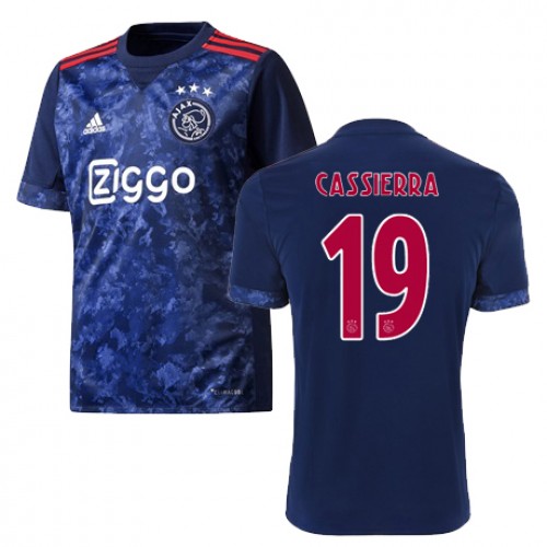 AFC Ajax Fodboldtrøjer MATEO CASSIERRA Udebanesæt 2017/18 Kort ærmer AFC Ajax Fodboldtrøjer MATEO CASSIERRA Udebanesæt 2017/18 Kort ærmer
